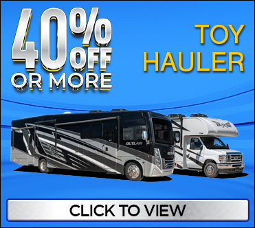 40% Off or More Toy Hauler