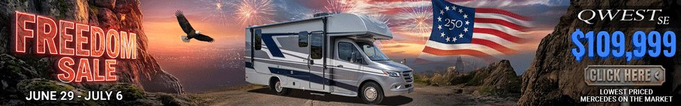 Slider - Freedom Sale 2027 Qwest SE Exclusive Floorplan